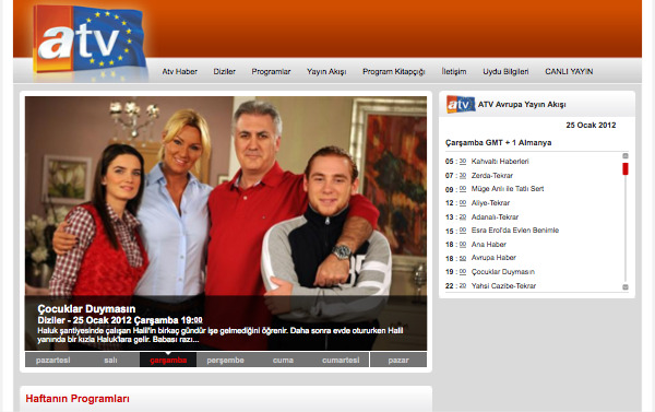 ATV Avrupa Türkischer TV Sender